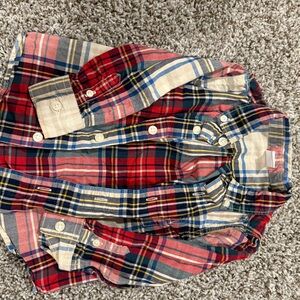 Plaid Kids Shirt